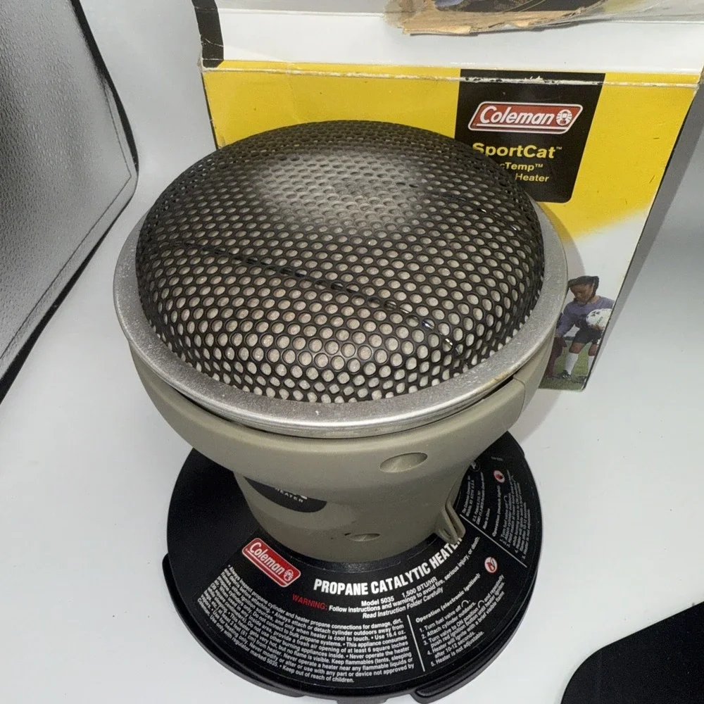 Coleman SportCat Catalytic Propane Heater 5035 Camping Hunting FAST SHIP